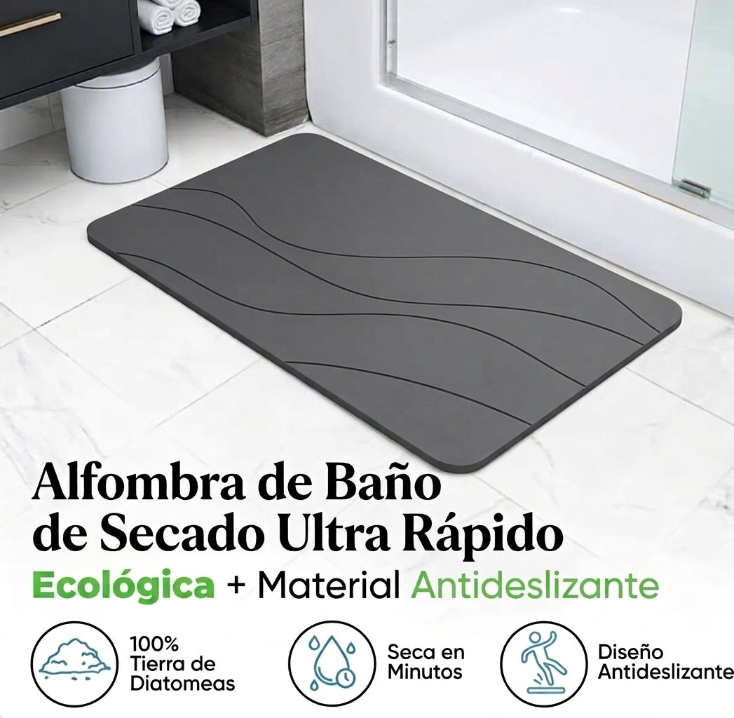 Alfombra de Piedra Secado Rápido