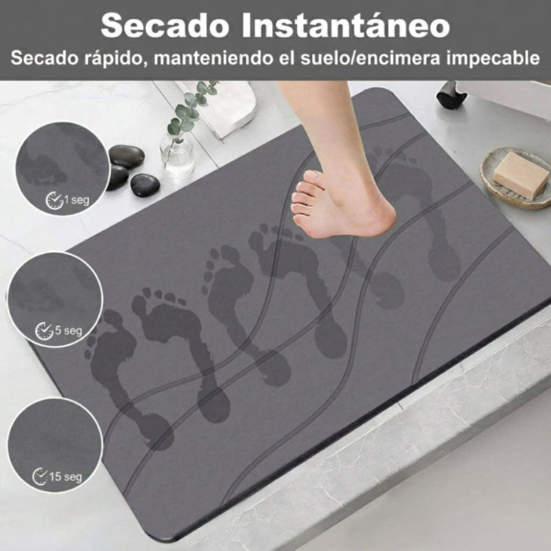 Alfombra de Piedra Secado Rápido