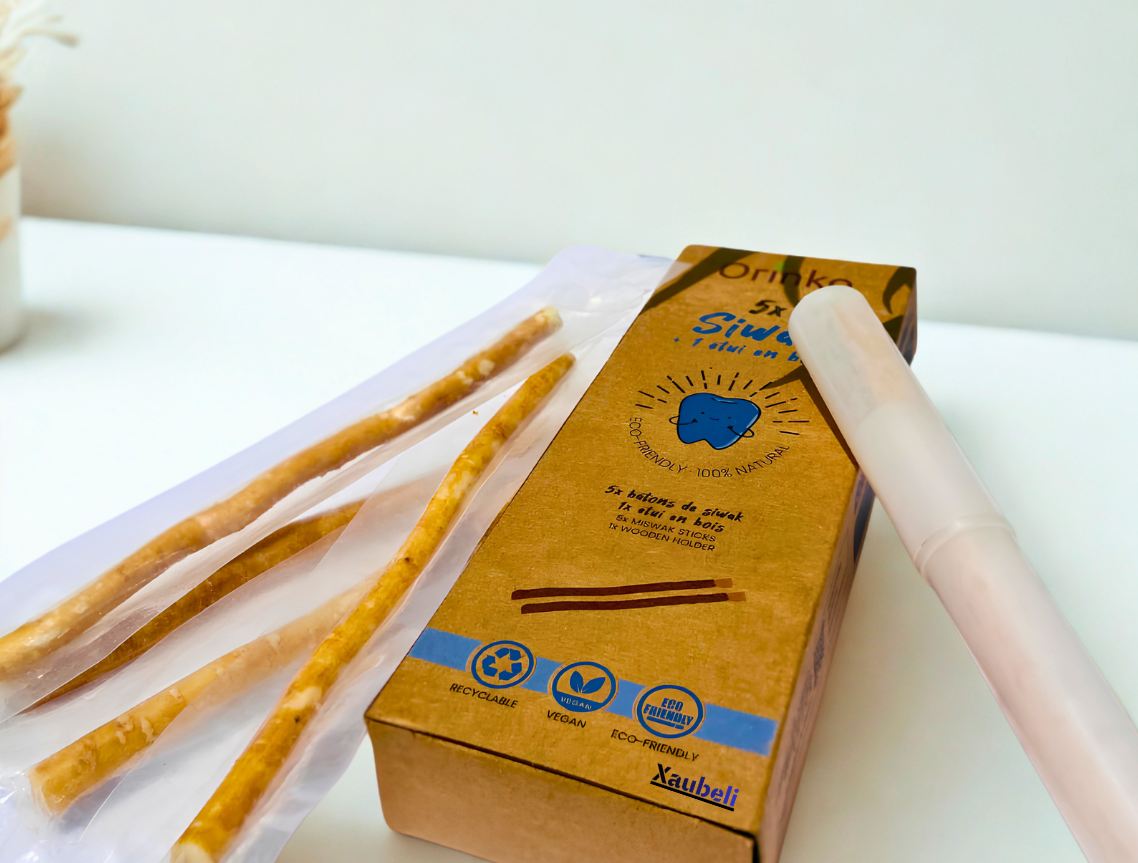 Miswak - Blanqueador Bucal y Cepillo 100% Vegetal